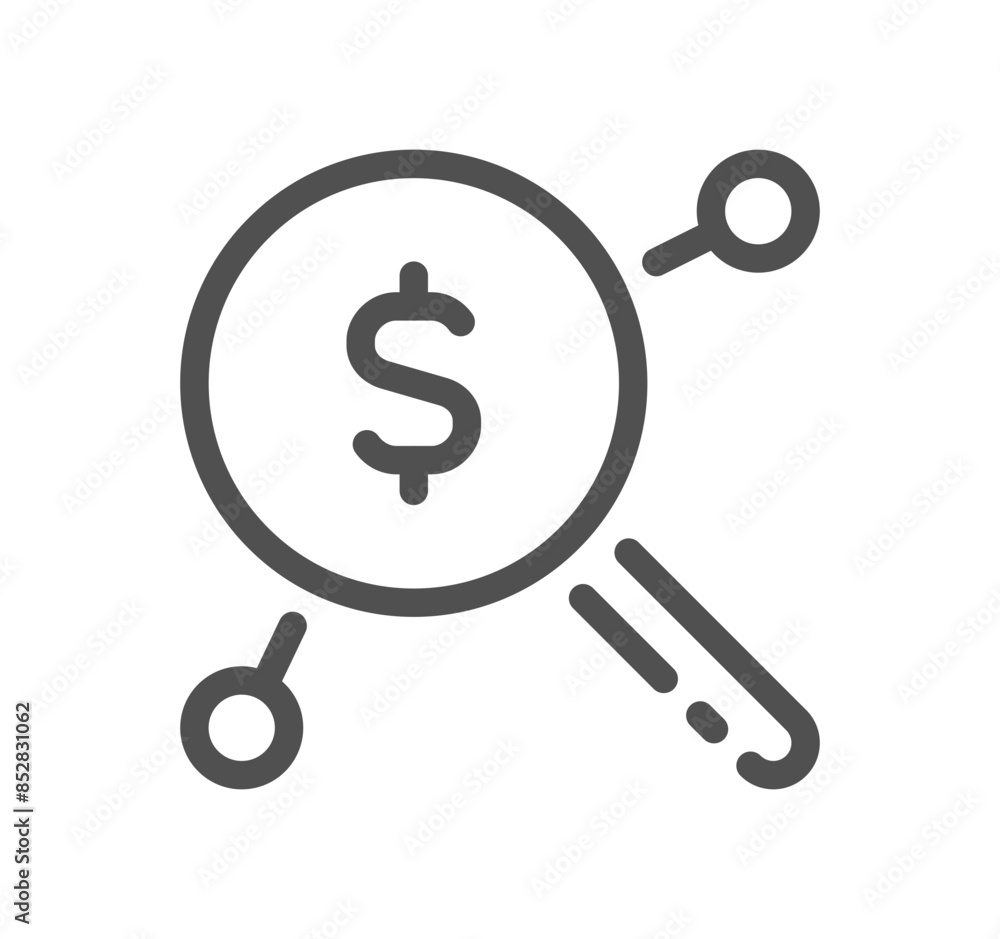 Banking and finance related icon outline and linear vector.
Banking and finance related icon outline and linear vector.