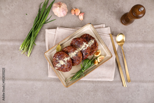 Korean Traditional Steak, Healthy Food