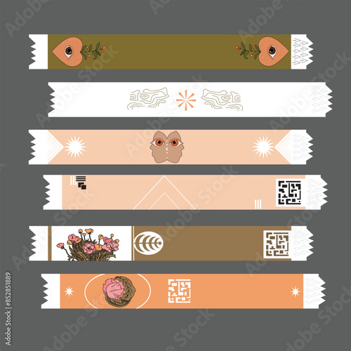 Event access control design bracelets for live performance, dance, music festivals and more.
