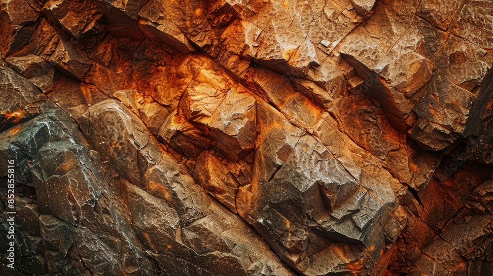 Rock in orange and brown tones for natural backdrop Rock in orange and brown tones for natural backdrop