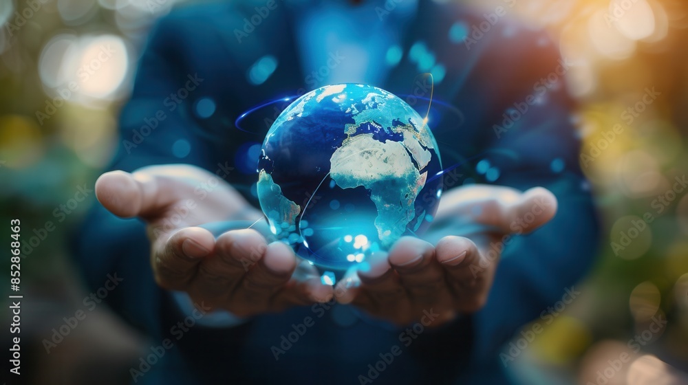 hand holding globe hand holding globe