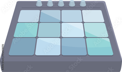 Professional digital launchpad for composing music, playing musical instruments, and creating electronic music