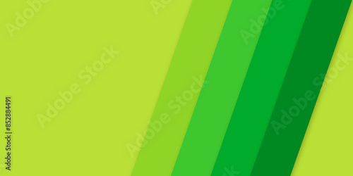 Modern abstract geometric gradient green banner background. Minimal geometric dynamic background modern hipster futuristic graphic. Design for poster template, texture, website, banner.