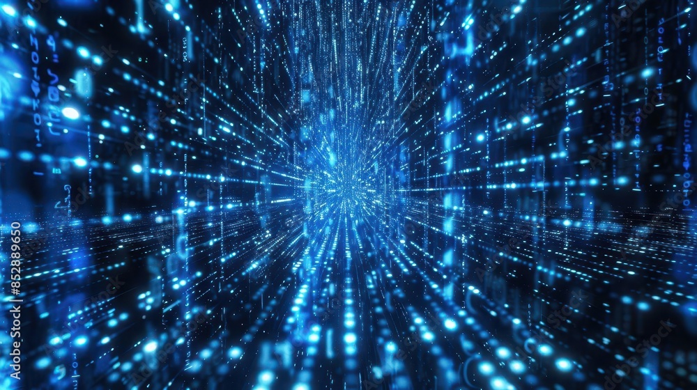 futuristic digital background with neural networks ai data transmission and encryption copy space futuristic digital background with neural networks ai data transmission and encryption copy space