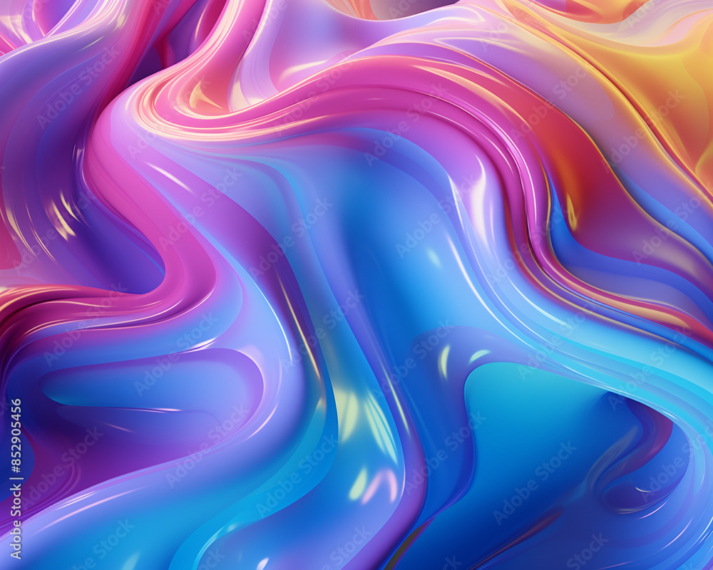 3d abstract fluid background, AI-generated 3d abstract fluid background, AI-generated