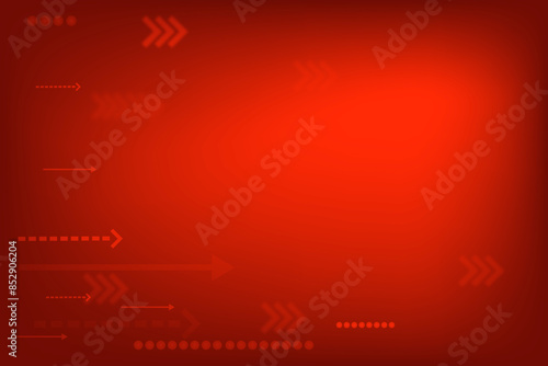 technology background by using arrow in grow up concept 