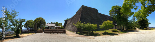 丸亀城 石垣と延寿閣別館