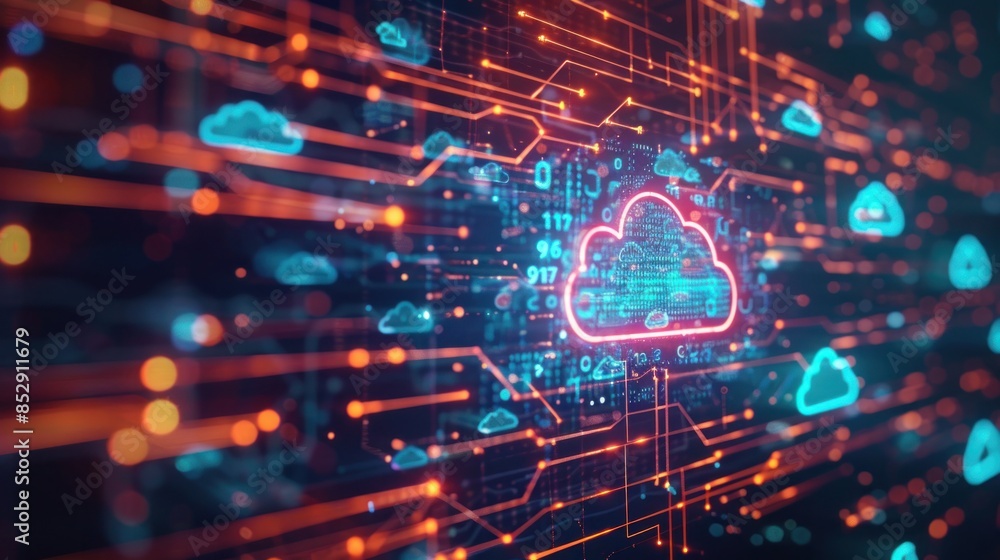 Cloud Computing Network Abstract Cloud Computing Network Abstract