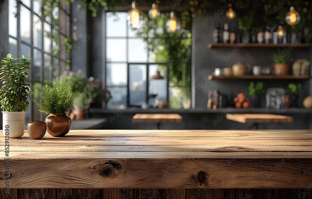 empty white wooden bar counter background, in the style of blurred forms, kitchen still life, urban landscape empty white wooden bar counter background, in the style of blurred forms, kitchen still life, urban landscape