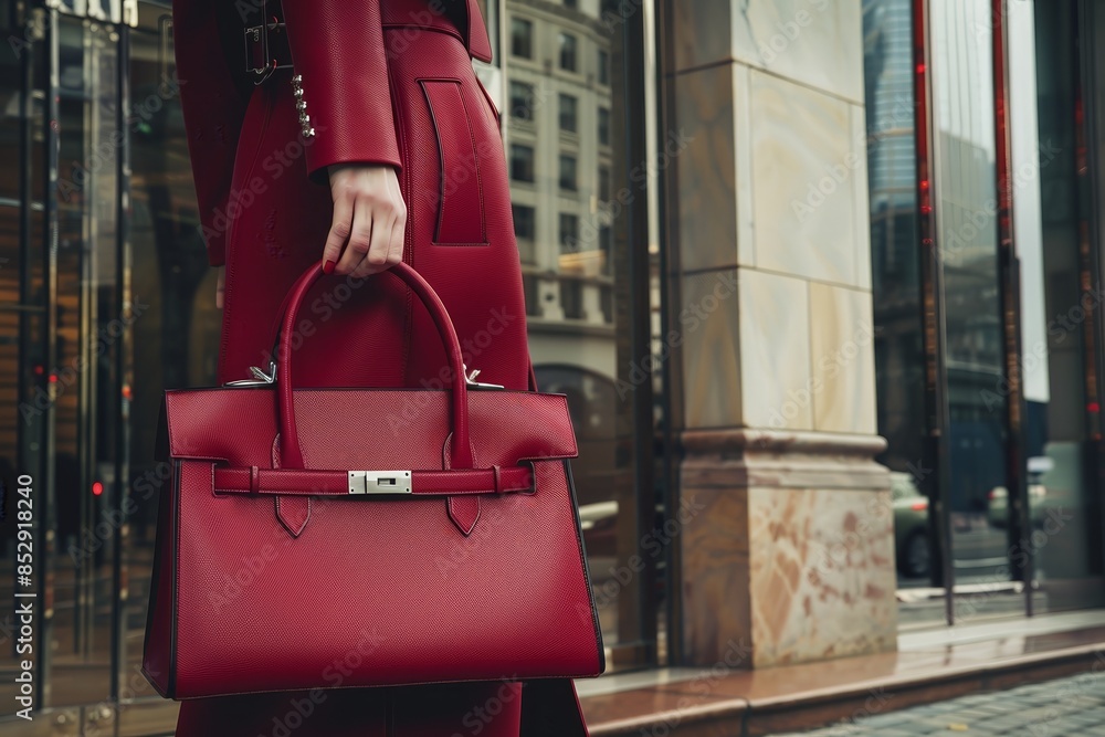 A luxury handbag campaign shot in a stylish modern 133 woman, people, bag, business, suitcase, travel, fashion, luggage, person, businesswoman, businessman, shopping, journey, briefcase, vacation, tou