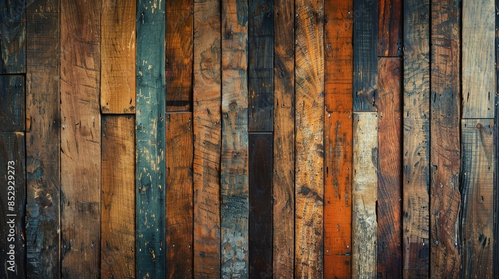 Background of aged wooden wall surface Background of aged wooden wall surface