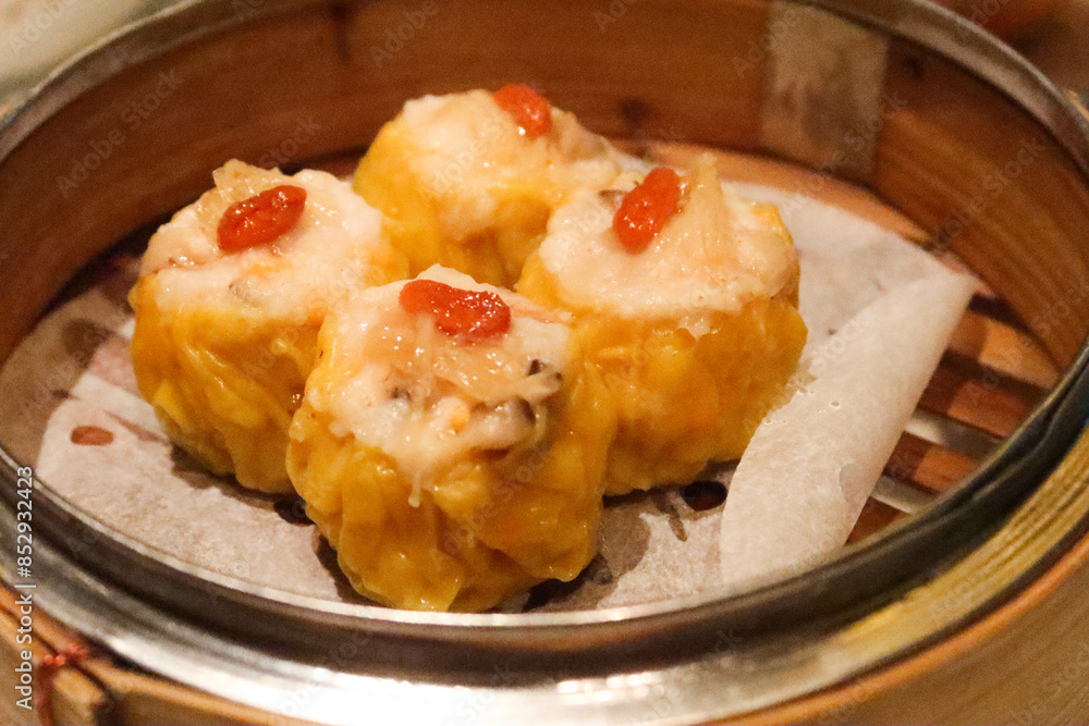 A Cantonese morning tea dim sum called A Cantonese morning tea dim sum called