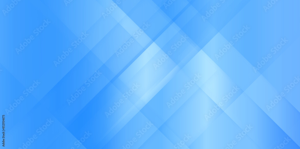 Obraz premium Geometric abstract luxury modern glow gradient abstract polygon pattern on blue, background of straight lines in blue color seamless bright modern business concept geometric patterns for design.