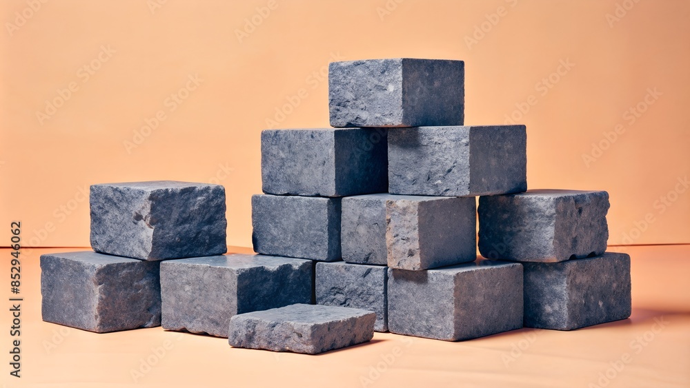 blocks on white background blocks on white background