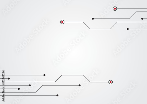 Background printed circuit board, radio electronics