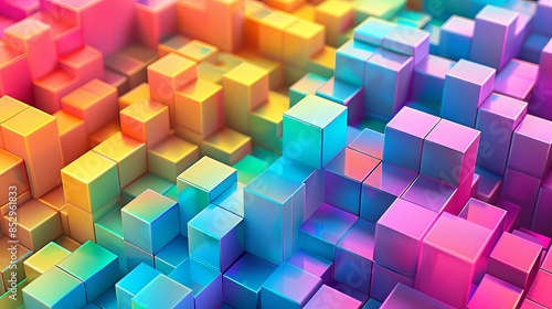 Colorful Cube Pattern