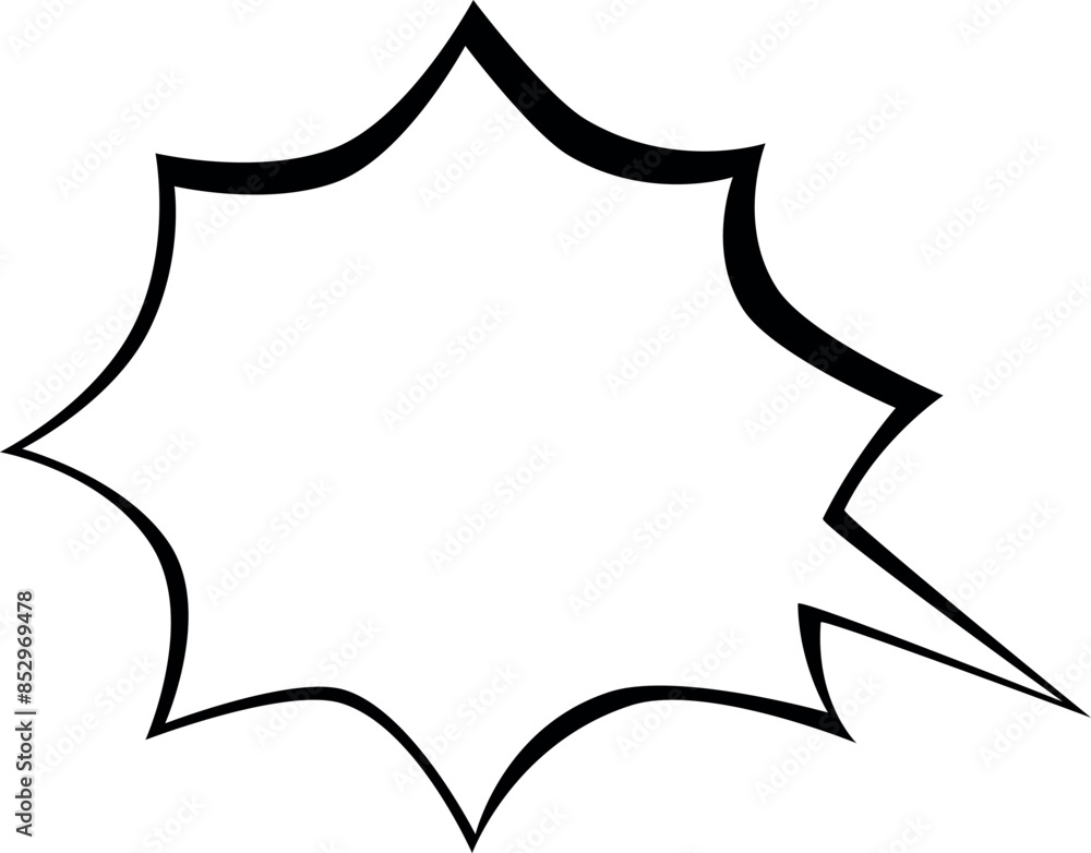 Speech bubble on white background. Vector illustration. Speech bubble on white background. Vector illustration.