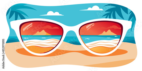 summer beach background