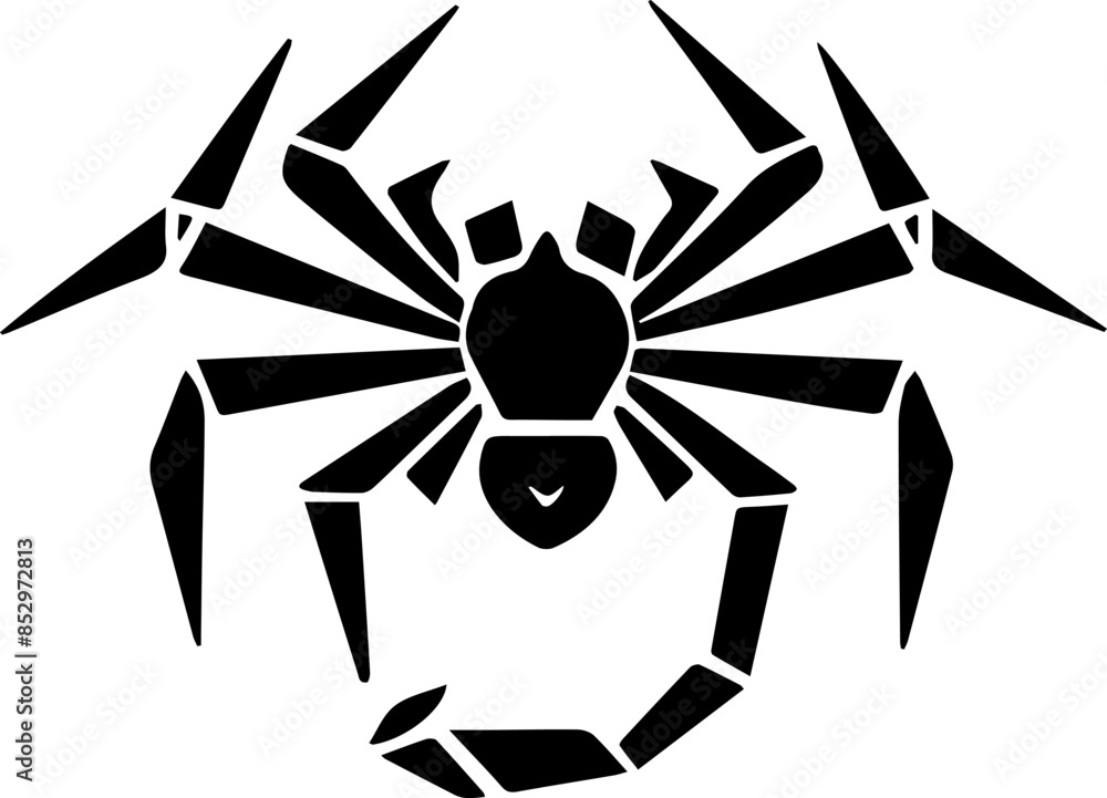 Naklejka premium spider Art & Illustration