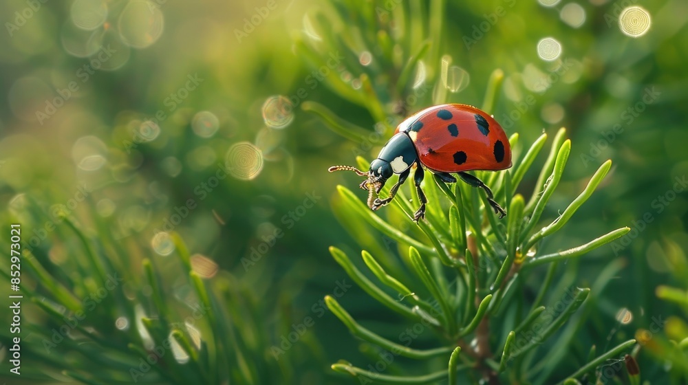 Fototapeta premium Insects Found in the Natural Environment