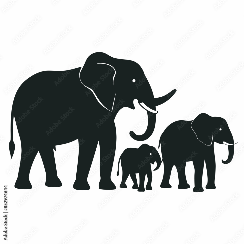 elephant cartoon illustration elephant cartoon illustration