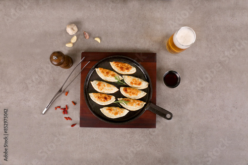 Korean Dumpling, Gyoza, Mandu, Dimsum