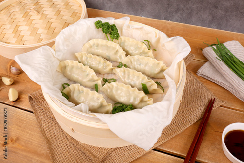 Korean Dumpling, Gyoza, Mandu, Dimsum