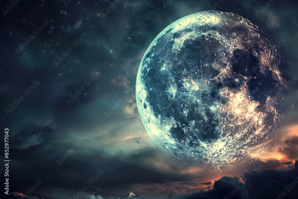 Illuminating Success: Moon-Themed Presentation Inspiring Ambitious Business Ideas Illuminating Success: Moon-Themed Presentation Inspiring Ambitious Business Ideas