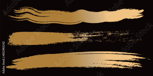 ブラシストローク素材