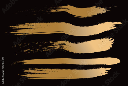 ブラシストローク素材