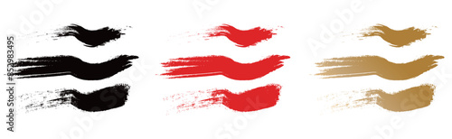 ブラシストローク素材