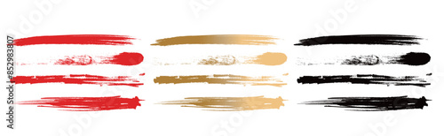 ブラシストローク素材