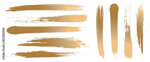 ブラシストローク素材