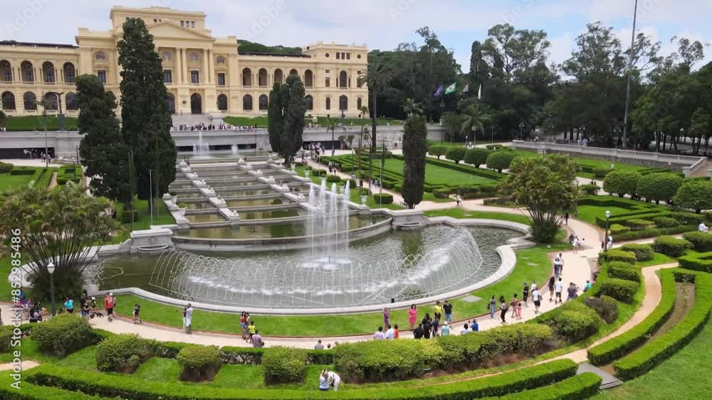 Famoso Museu do Ipiranga - São Paulo - Brasil