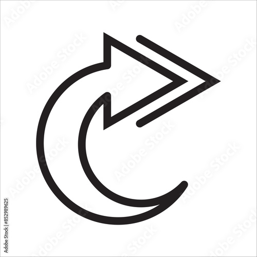 black arrow icon on white background. flat style. arrow icon for your web site design, logo, app, UI. arrows indicate direction symbols.