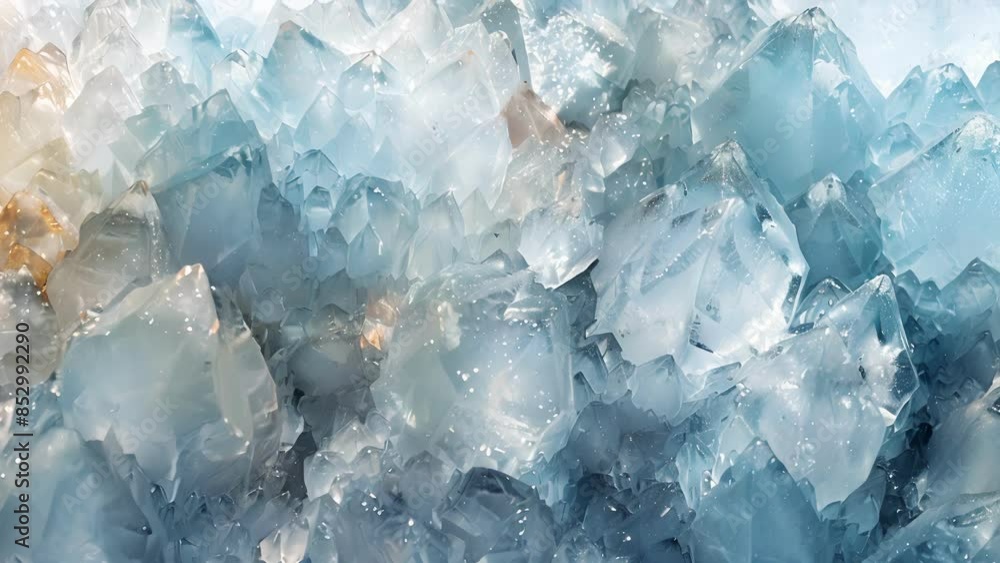Like a veil of shimmering crystals this closeup texture showcases a cloud formation that glows in shades of pale blue and silver creating a tranquil and otherworldly atmosphere. Like a veil of shimmering crystals this closeup texture showcases a cloud formation that glows in shades of pale blue and silver creating a tranquil and otherworldly atmosphere.
