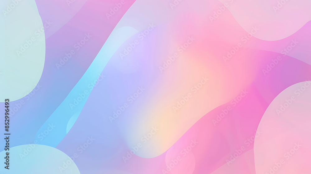 Obraz premium Soft Multicolor Abstract Gradient Background