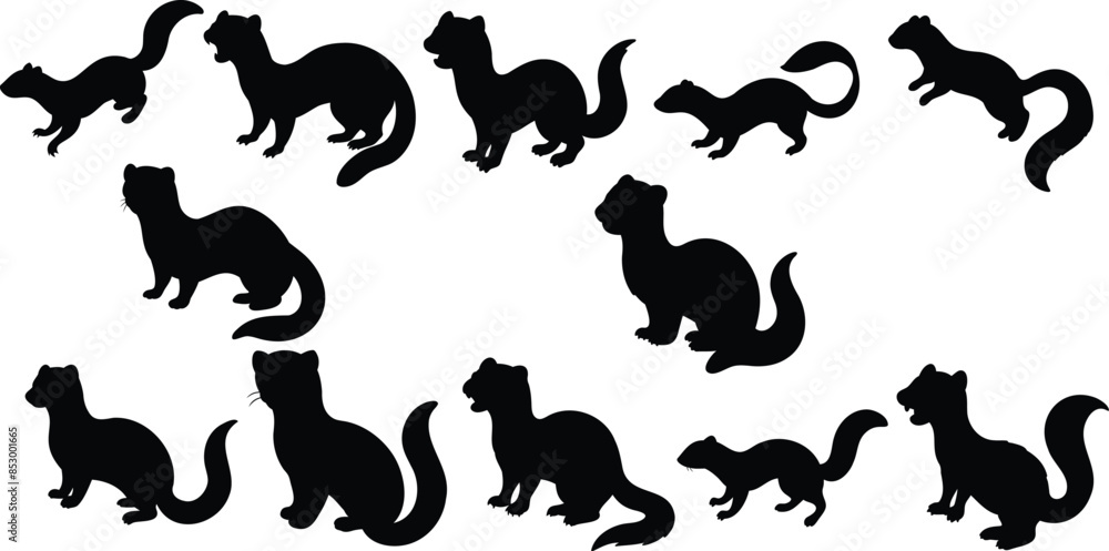 animal silhouette designs ,vector design animal silhouette designs ,vector design