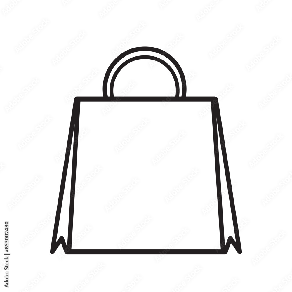 Shopping Bag Icon Black | Paper Bags Illustration | Online Shop Symbol | E-Commerce Logo | Commerce Sign | Isolated | Variations Shopping Bag Icon Black | Paper Bags Illustration | Online Shop Symbol | E-Commerce Logo | Commerce Sign | Isolated | Variations