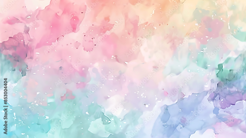 Pastel Watercolor: Soft Gradient Abstract Background Pastel Watercolor: Soft Gradient Abstract Background