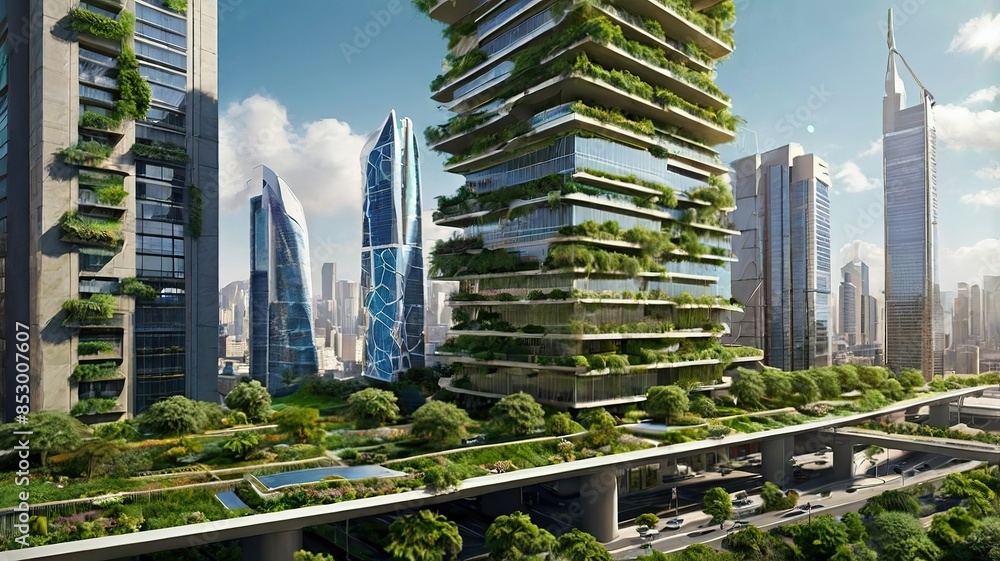 Obraz premium skyscrapers