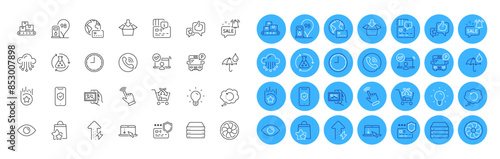 Energy growing, Wholesale goods and Chemistry experiment line icons pack. Image album, Card, Loyalty points web icon. Cross sell, Online access, Loyalty star pictogram. Cursor. Vector