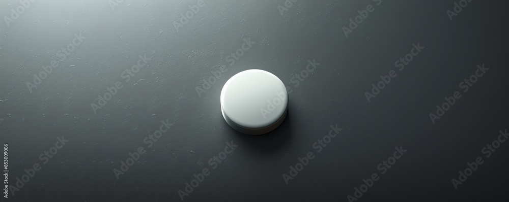 A clean and modern user icon on a solid silver background A clean and modern user icon on a solid silver background