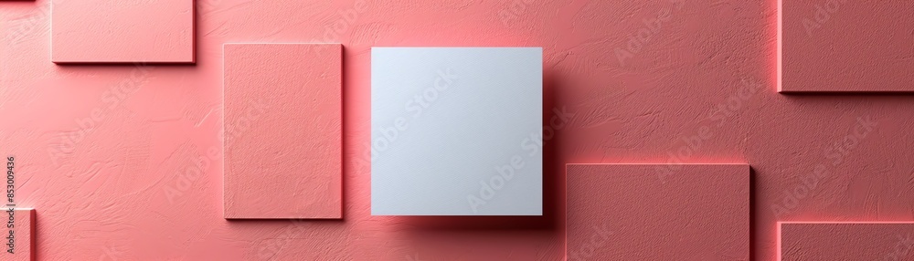 blank note on solid background blank note on solid background