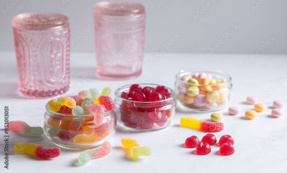 mix of different candy,sweets mix of different candy,sweets