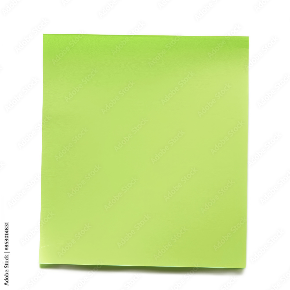 Green vertical sticky note isolated on transparent background PNG Green vertical sticky note isolated on transparent background PNG