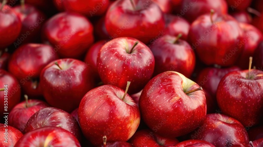 Close-up of a Basket of Red Apples Close-up of a Basket of Red Apples