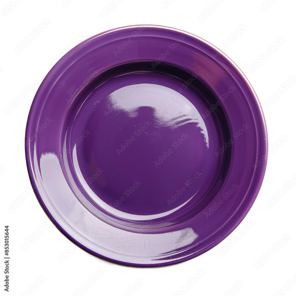 Purple plate isolated on transparent background PNG Purple plate isolated on transparent background PNG