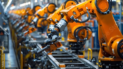Efficient Automated Assembly Line for Manufacturing Automotive Components.
