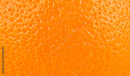 Fototapeta Naklejka Na Ścianę i Meble -  Ripe orange fruit skin as background, citrus fruit.